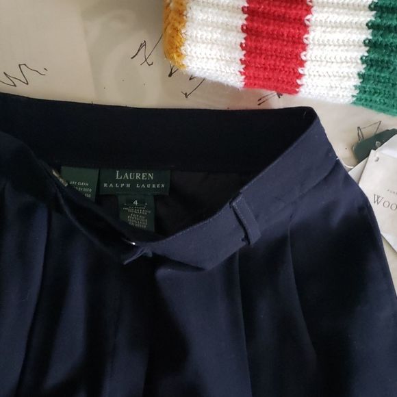 classic high-waist wool trousers by RALPH LAUREN - Picture 3 of 9